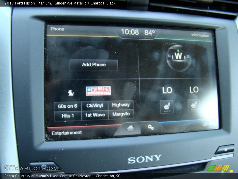 Ginger Ale Metallic / Charcoal Black 2013 Ford Fusion Titanium