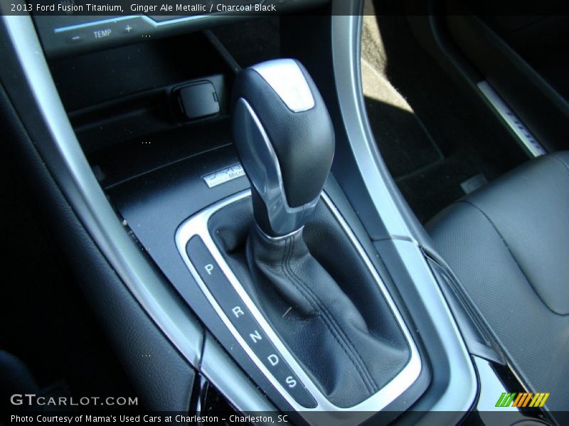 Ginger Ale Metallic / Charcoal Black 2013 Ford Fusion Titanium