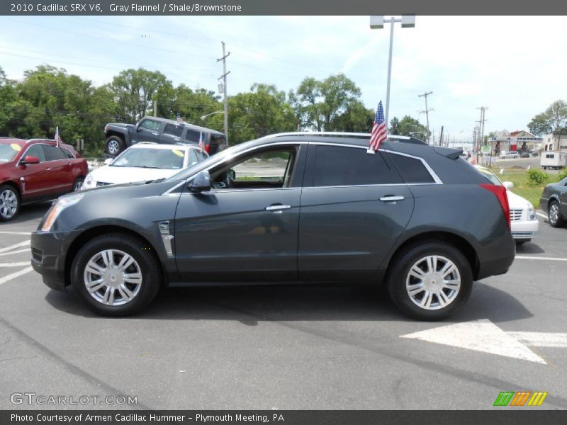 Gray Flannel / Shale/Brownstone 2010 Cadillac SRX V6