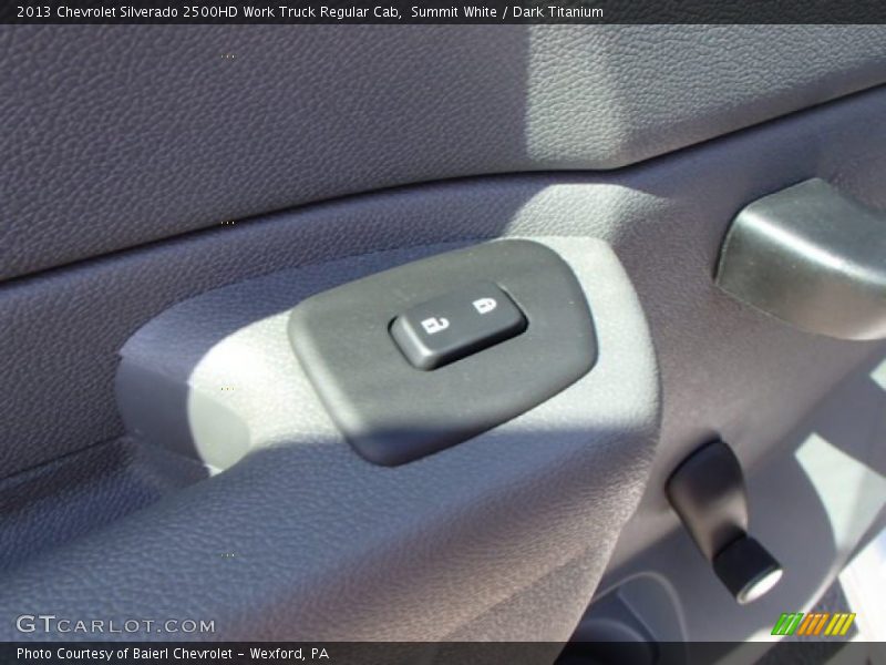 Summit White / Dark Titanium 2013 Chevrolet Silverado 2500HD Work Truck Regular Cab