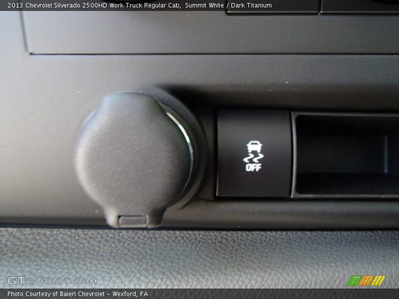 Summit White / Dark Titanium 2013 Chevrolet Silverado 2500HD Work Truck Regular Cab