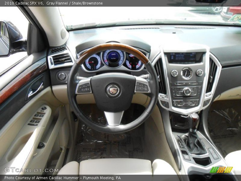 Gray Flannel / Shale/Brownstone 2010 Cadillac SRX V6