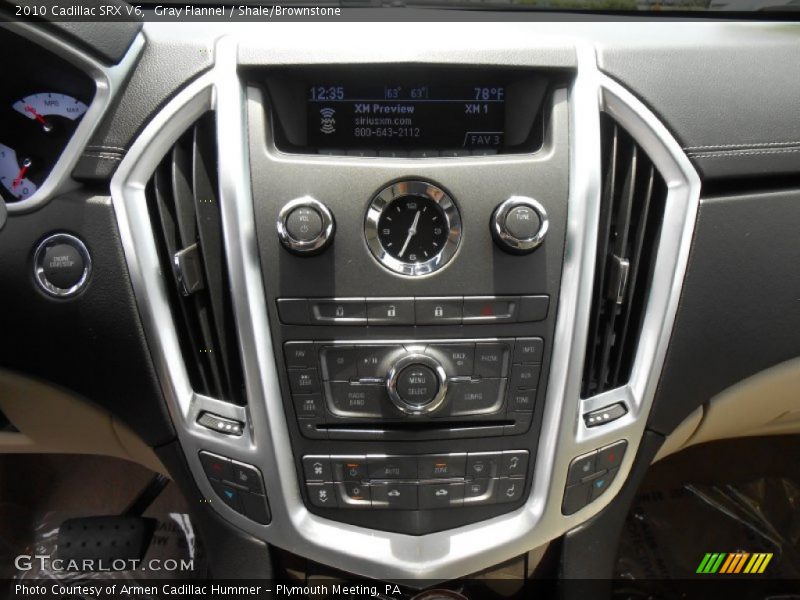 Gray Flannel / Shale/Brownstone 2010 Cadillac SRX V6