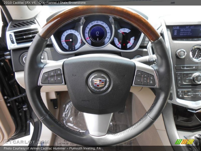 Gray Flannel / Shale/Brownstone 2010 Cadillac SRX V6