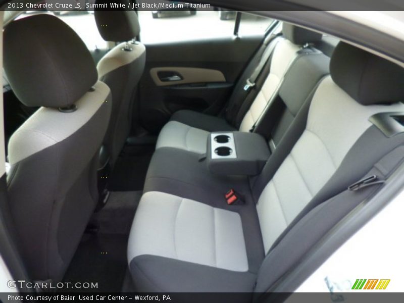 Summit White / Jet Black/Medium Titanium 2013 Chevrolet Cruze LS
