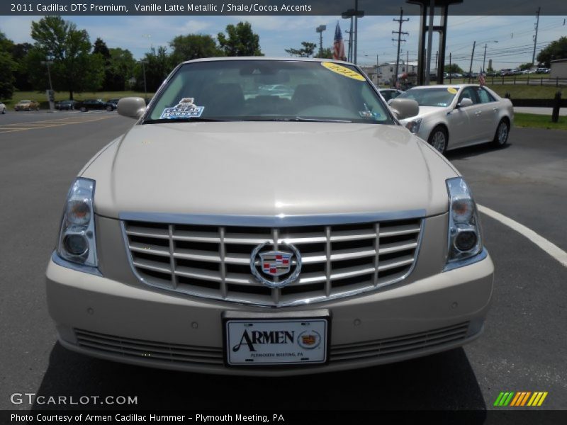 Vanille Latte Metallic / Shale/Cocoa Accents 2011 Cadillac DTS Premium