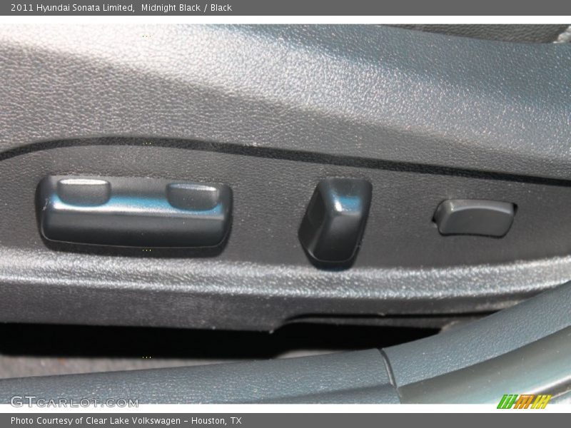 Midnight Black / Black 2011 Hyundai Sonata Limited