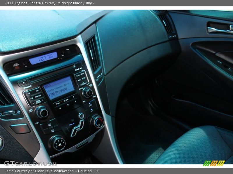 Midnight Black / Black 2011 Hyundai Sonata Limited