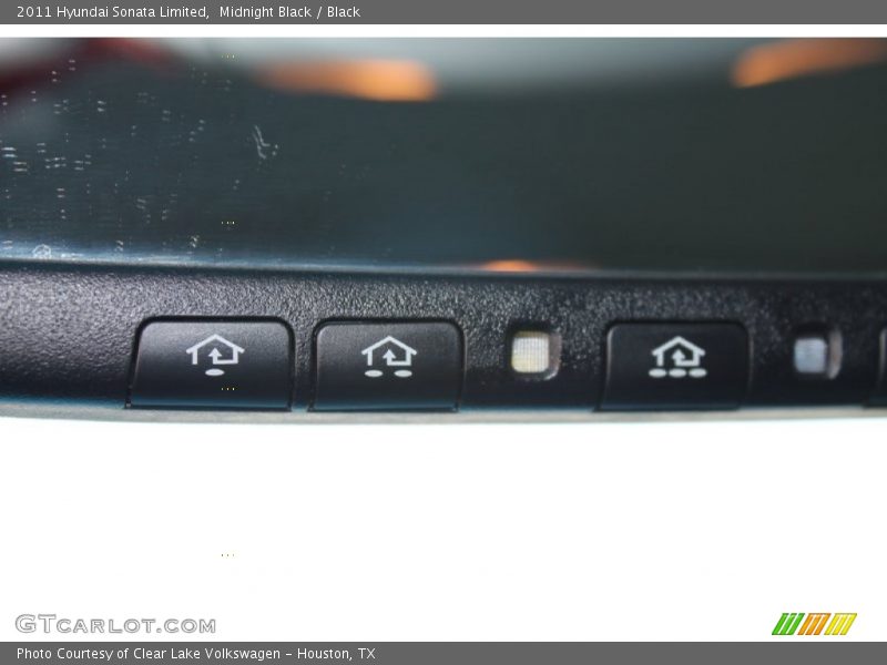 Midnight Black / Black 2011 Hyundai Sonata Limited