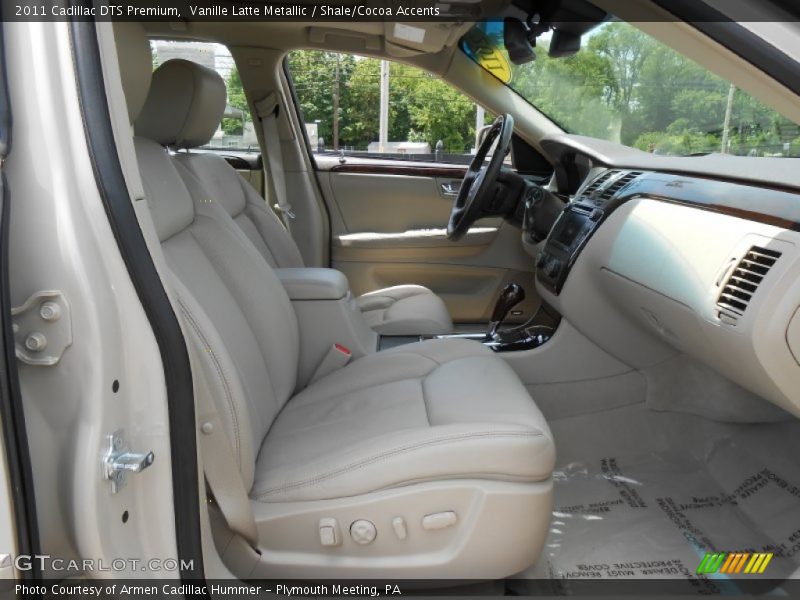 Vanille Latte Metallic / Shale/Cocoa Accents 2011 Cadillac DTS Premium