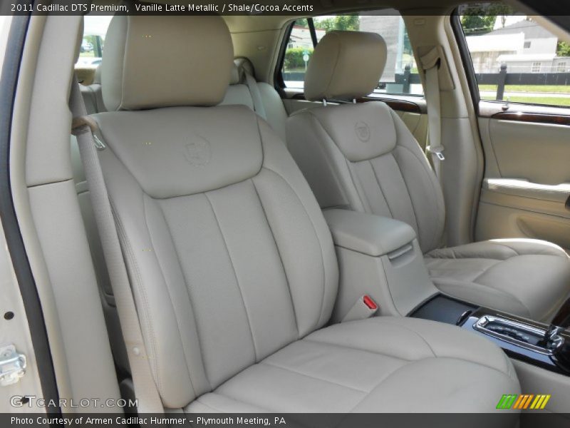 Vanille Latte Metallic / Shale/Cocoa Accents 2011 Cadillac DTS Premium