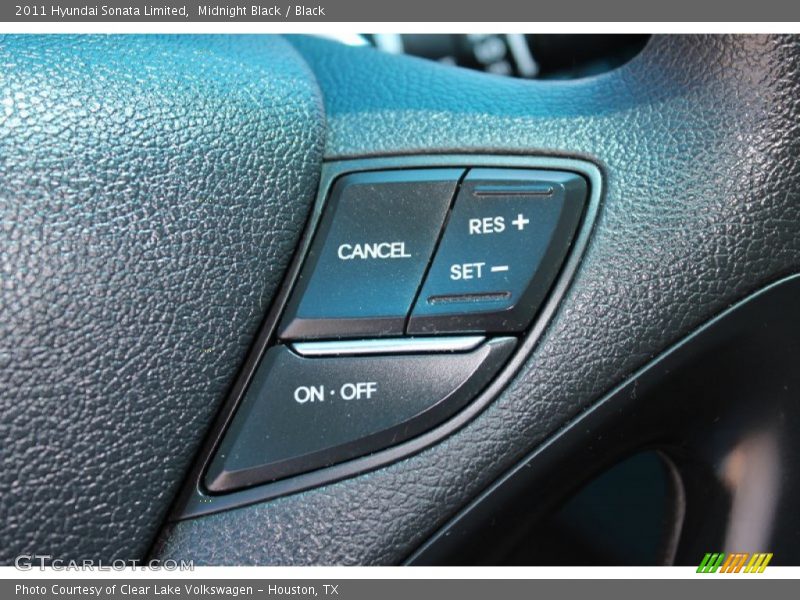 Midnight Black / Black 2011 Hyundai Sonata Limited