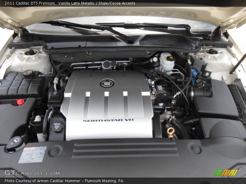 Vanille Latte Metallic / Shale/Cocoa Accents 2011 Cadillac DTS Premium