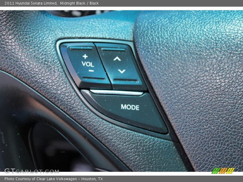 Midnight Black / Black 2011 Hyundai Sonata Limited