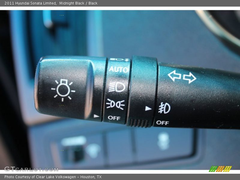 Midnight Black / Black 2011 Hyundai Sonata Limited