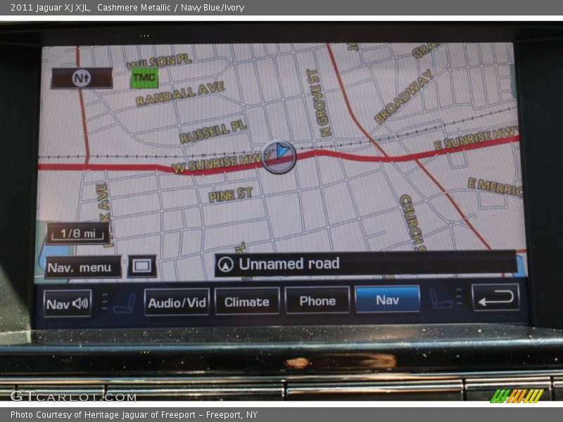 Navigation of 2011 XJ XJL