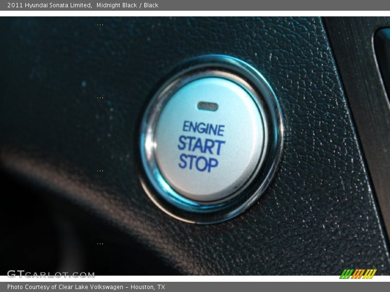 Midnight Black / Black 2011 Hyundai Sonata Limited