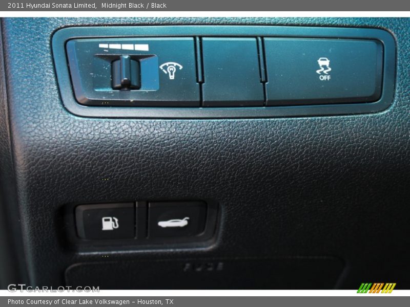 Midnight Black / Black 2011 Hyundai Sonata Limited