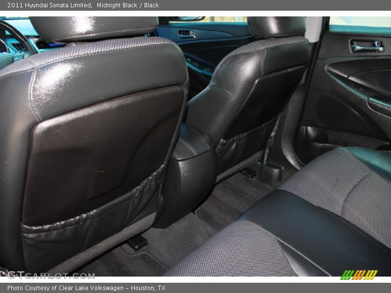 Midnight Black / Black 2011 Hyundai Sonata Limited
