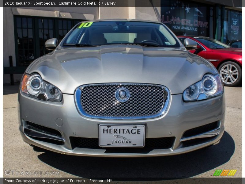 Cashmere Gold Metallic / Barley 2010 Jaguar XF Sport Sedan