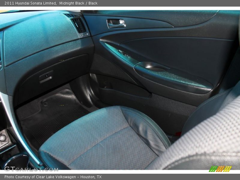 Midnight Black / Black 2011 Hyundai Sonata Limited