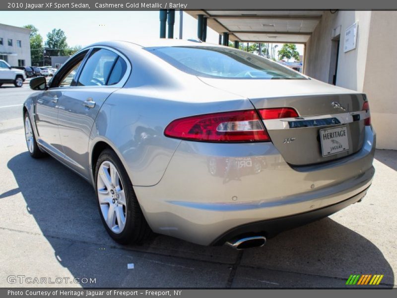 Cashmere Gold Metallic / Barley 2010 Jaguar XF Sport Sedan