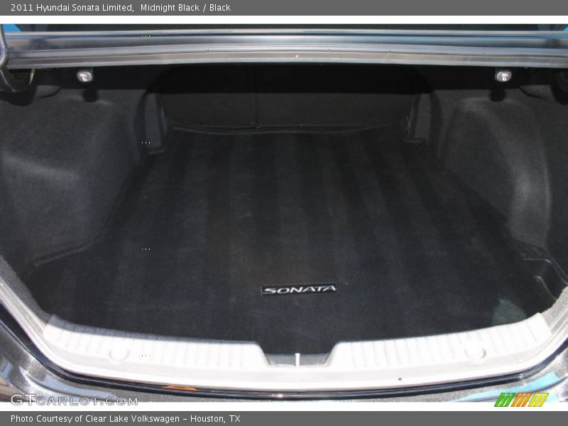 Midnight Black / Black 2011 Hyundai Sonata Limited