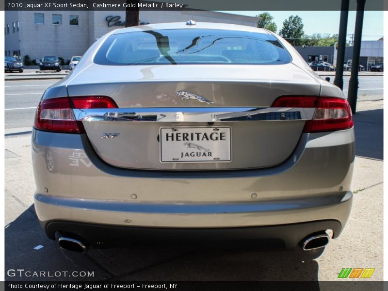 Cashmere Gold Metallic / Barley 2010 Jaguar XF Sport Sedan
