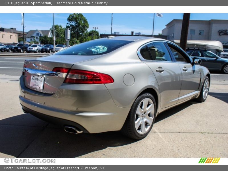 Cashmere Gold Metallic / Barley 2010 Jaguar XF Sport Sedan