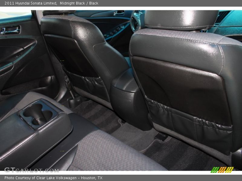 Midnight Black / Black 2011 Hyundai Sonata Limited