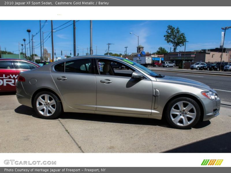 Cashmere Gold Metallic / Barley 2010 Jaguar XF Sport Sedan