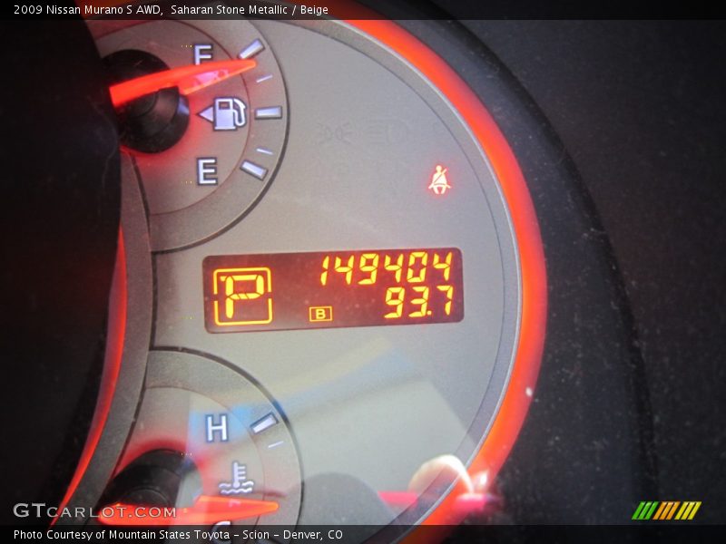 Saharan Stone Metallic / Beige 2009 Nissan Murano S AWD