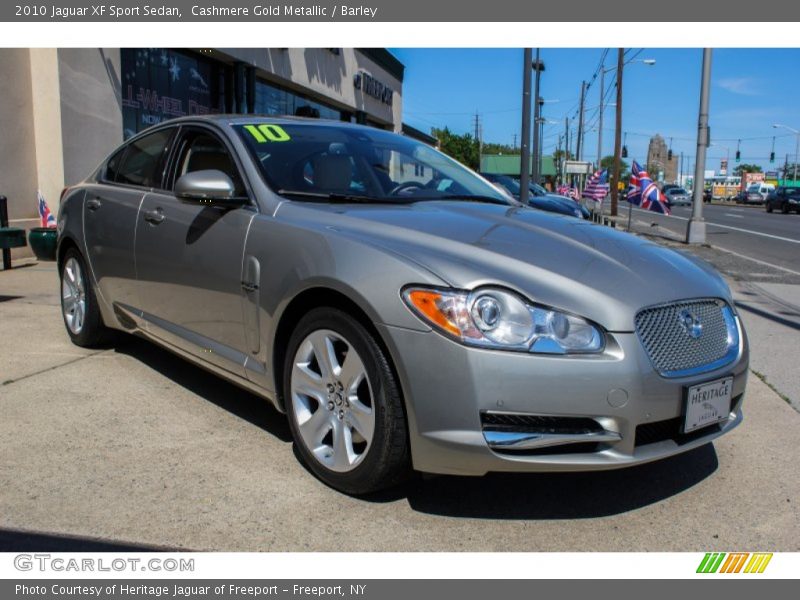 Cashmere Gold Metallic / Barley 2010 Jaguar XF Sport Sedan