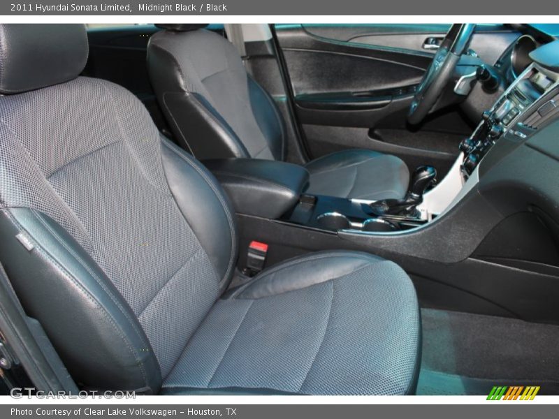 Midnight Black / Black 2011 Hyundai Sonata Limited