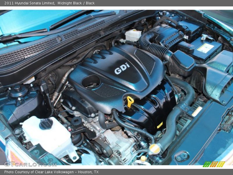 Midnight Black / Black 2011 Hyundai Sonata Limited