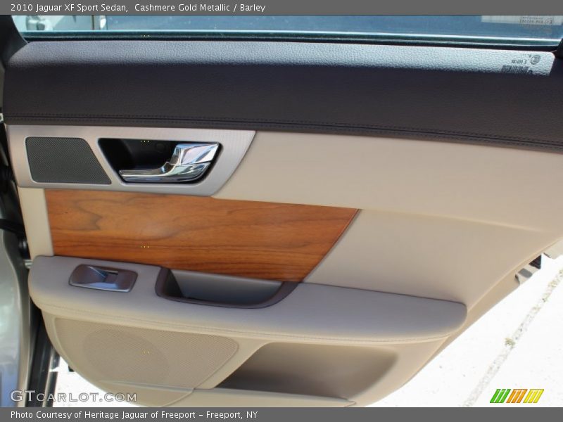 Cashmere Gold Metallic / Barley 2010 Jaguar XF Sport Sedan