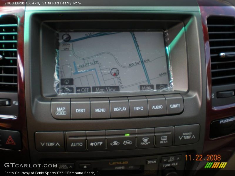 Salsa Red Pearl / Ivory 2008 Lexus GX 470