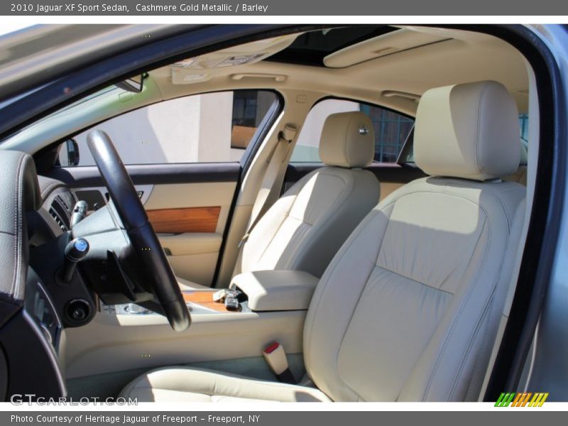 Cashmere Gold Metallic / Barley 2010 Jaguar XF Sport Sedan