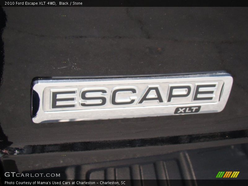 Black / Stone 2010 Ford Escape XLT 4WD