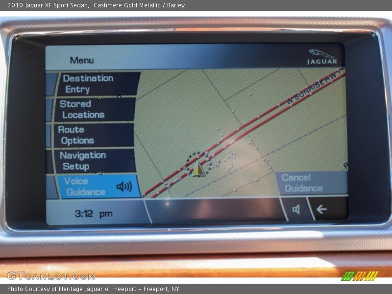 Cashmere Gold Metallic / Barley 2010 Jaguar XF Sport Sedan