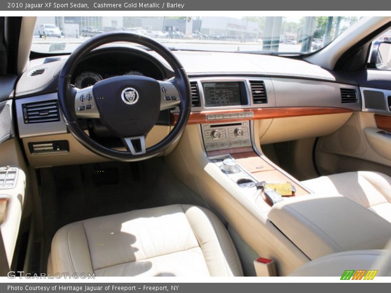 Cashmere Gold Metallic / Barley 2010 Jaguar XF Sport Sedan