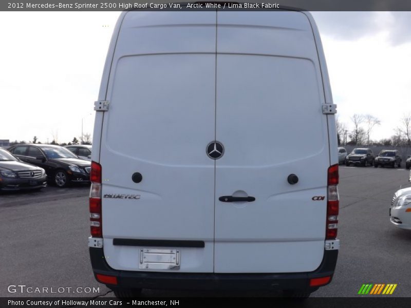 Arctic White / Lima Black Fabric 2012 Mercedes-Benz Sprinter 2500 High Roof Cargo Van