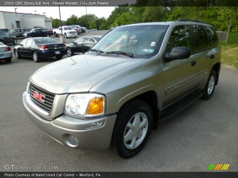 Pewter Metallic / Medium Pewter 2003 GMC Envoy SLE 4x4