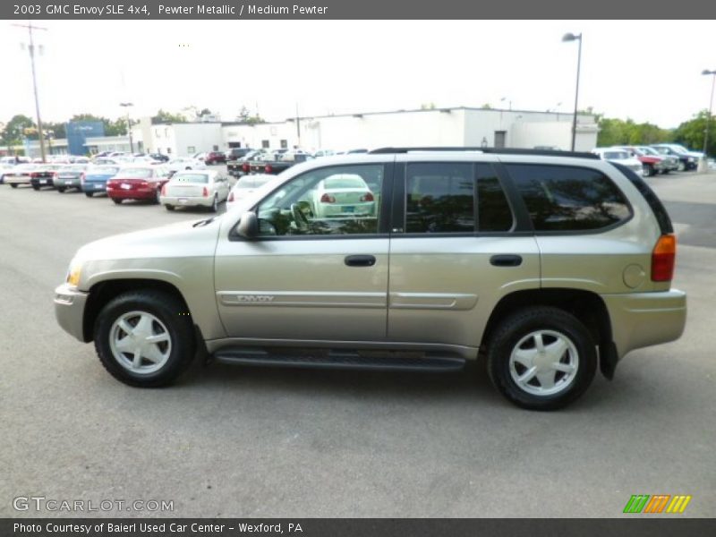 Pewter Metallic / Medium Pewter 2003 GMC Envoy SLE 4x4