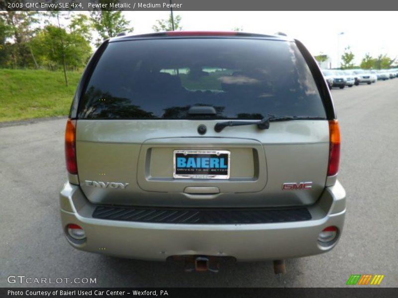 Pewter Metallic / Medium Pewter 2003 GMC Envoy SLE 4x4