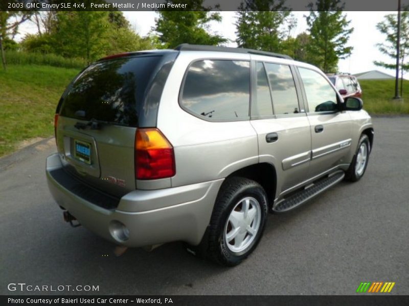 Pewter Metallic / Medium Pewter 2003 GMC Envoy SLE 4x4