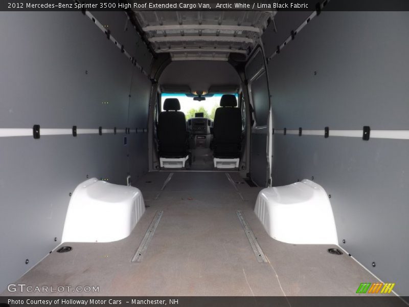 Arctic White / Lima Black Fabric 2012 Mercedes-Benz Sprinter 3500 High Roof Extended Cargo Van