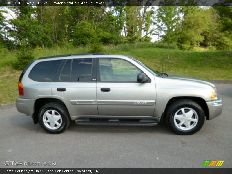 Pewter Metallic / Medium Pewter 2003 GMC Envoy SLE 4x4