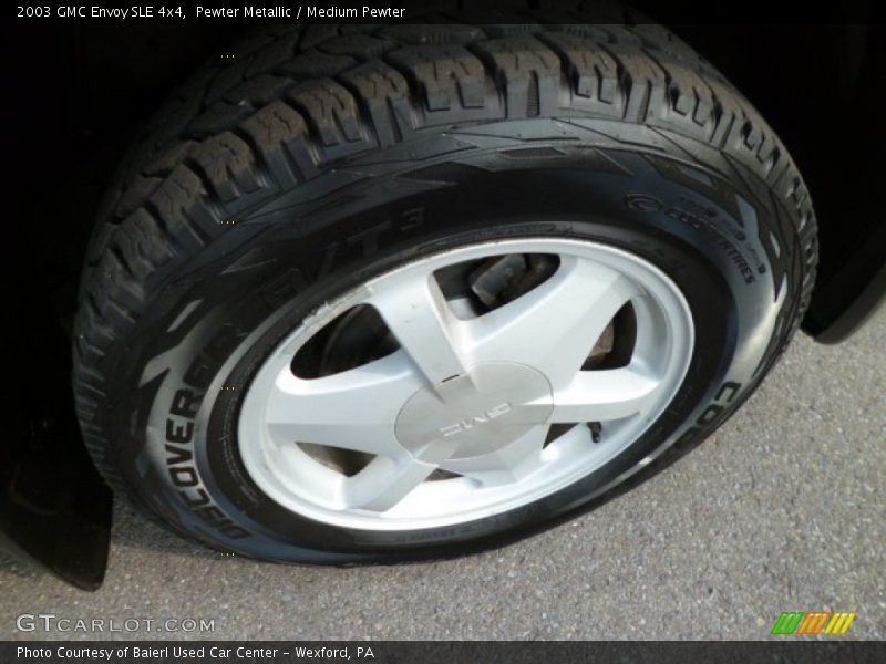 Pewter Metallic / Medium Pewter 2003 GMC Envoy SLE 4x4