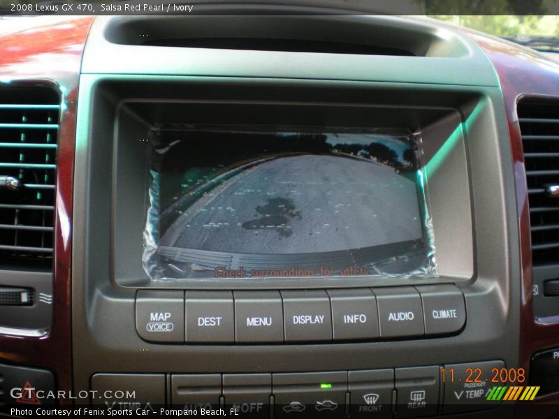 Salsa Red Pearl / Ivory 2008 Lexus GX 470